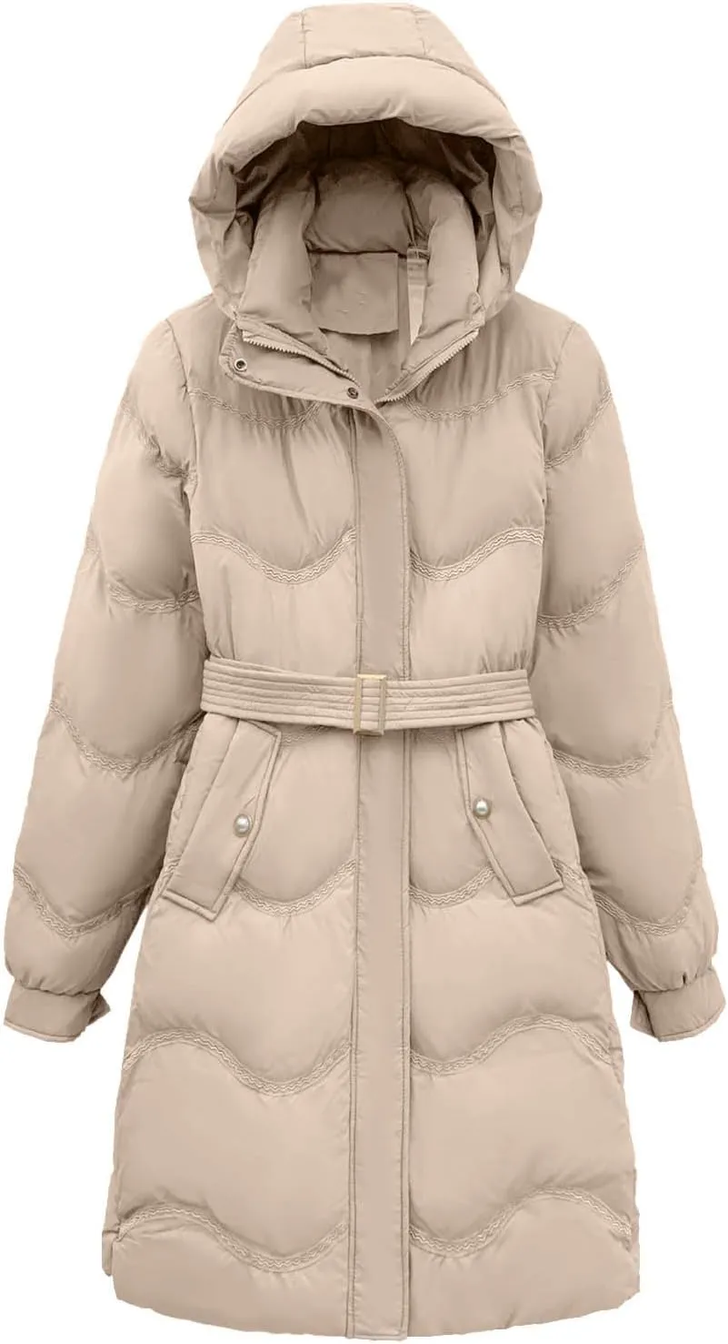 Women's Winter Coats Plus Size Long Puffer Jackets Thicken Quilted Lightweight Jackets Down Jackets Parkas Outerwear