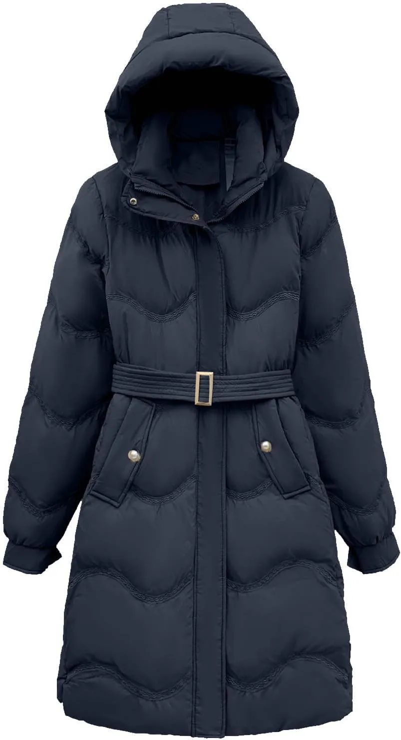 Women's Winter Coats Plus Size Long Puffer Jackets Thicken Quilted Lightweight Jackets Down Jackets Parkas Outerwear