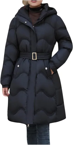 Women's Winter Coats Plus Size Long Puffer Jackets Thicken Quilted Lightweight Jackets Down Jackets Parkas Outerwear