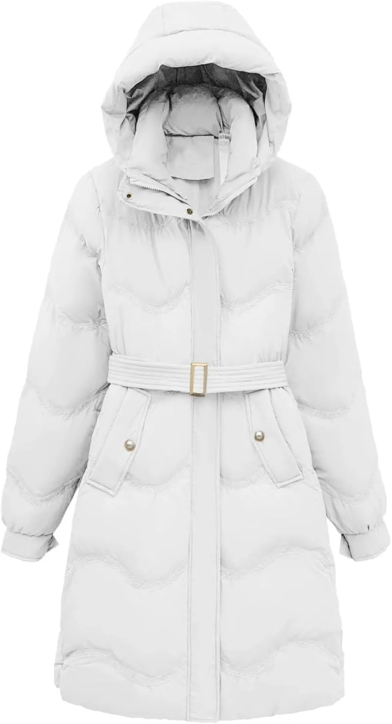 Women's Winter Coats Plus Size Long Puffer Jackets Thicken Quilted Lightweight Jackets Down Jackets Parkas Outerwear