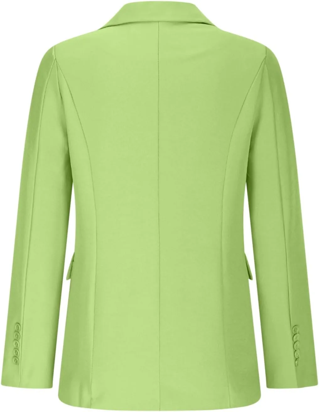 Women's Work Office Blazer Business Casual Lightweight Jackets Long Sleeve Open Front Slim Fit Button Lapel Blazer