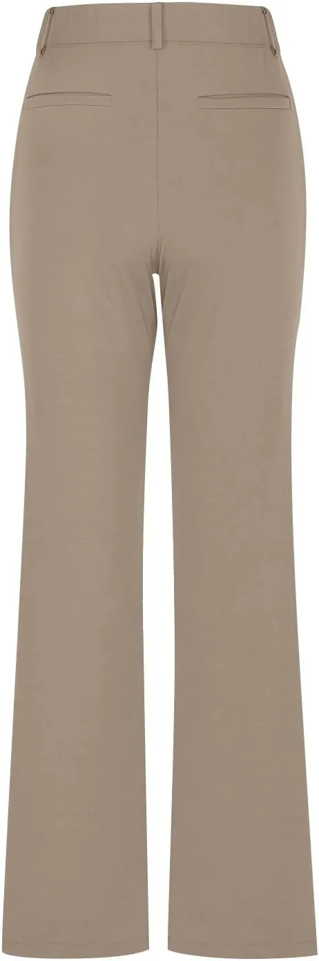 Womens Work Pants Business Casual Dress Pants Bootcut Trousers Pants with Pockets Ladies High Waisted Pants