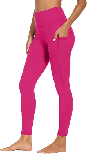 Workout Leggings for Women Tummy Control Leggings High Waist Yoga Pants with Pockets Running Yoga Leggings Pants