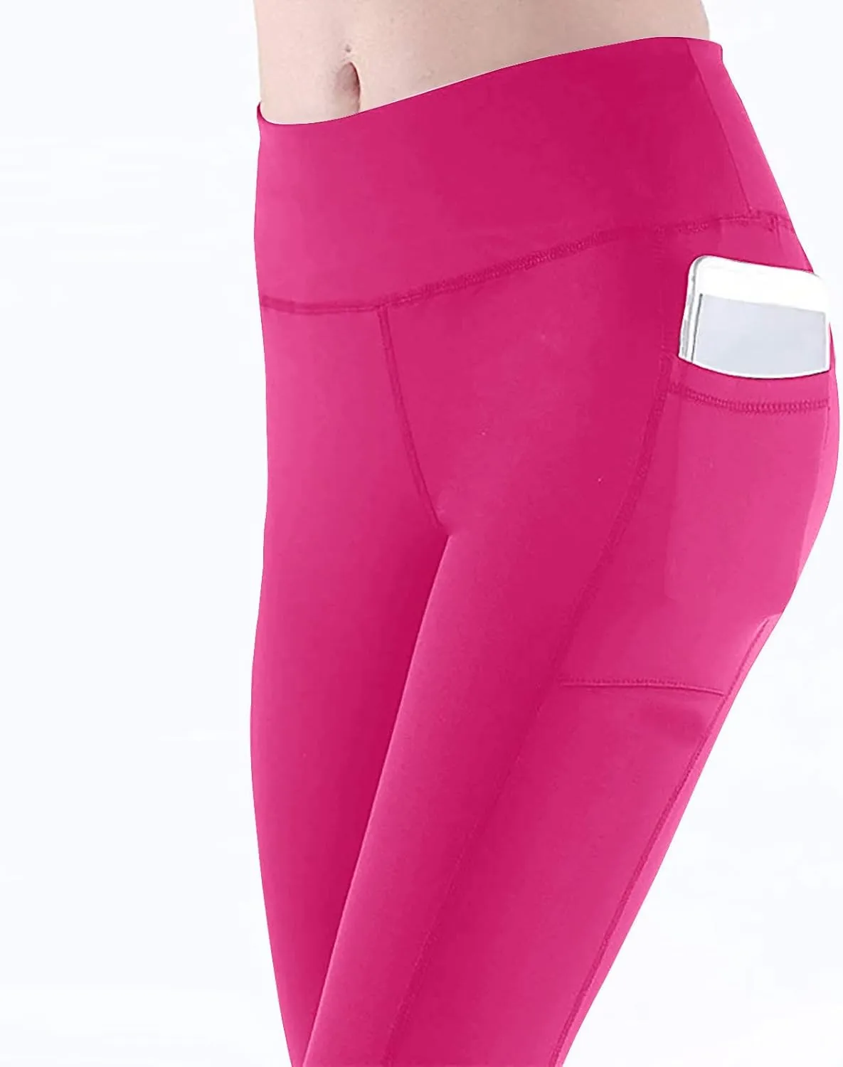 Workout Leggings for Women Tummy Control Leggings High Waist Yoga Pants with Pockets Running Yoga Leggings Pants