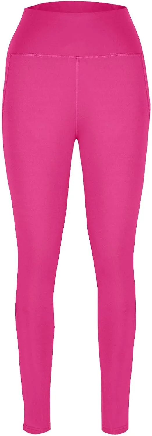 Workout Leggings for Women Tummy Control Leggings High Waist Yoga Pants with Pockets Running Yoga Leggings Pants