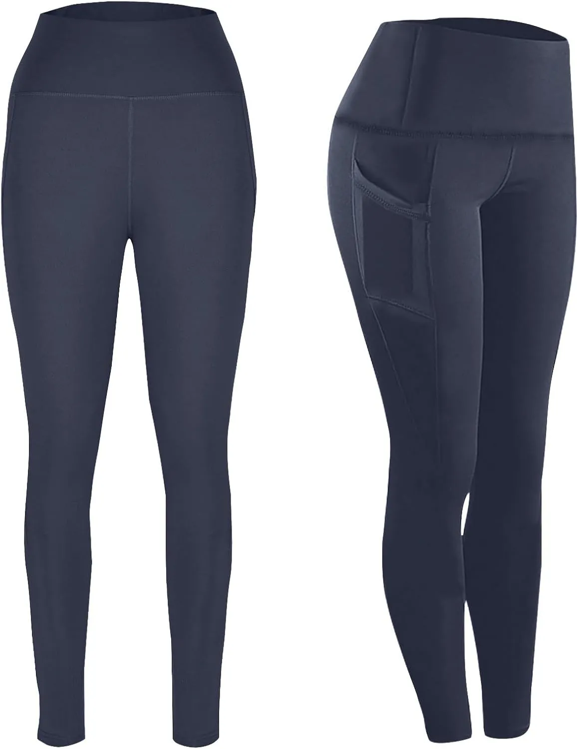 Workout Leggings for Women Tummy Control Leggings High Waist Yoga Pants with Pockets Running Yoga Leggings Pants