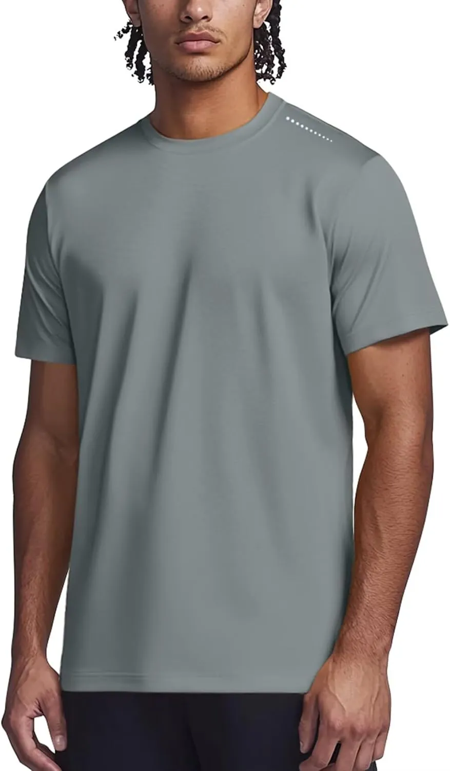 Zengjo Mens Athletic Shirts Moisture Wicking Short Sleeve Quick Dry Workout T-Shirt for Gym Running Exercise